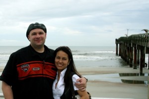 Fred and Yeni in St Augustine