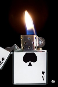 Virtual-Zippo Zippo Screen capture from Freds iPhone
