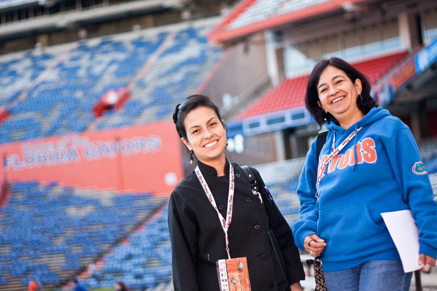 Yeni at Florida Field