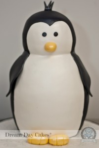 penguin-cake-04 penguin cake by Dream Day Cakes
