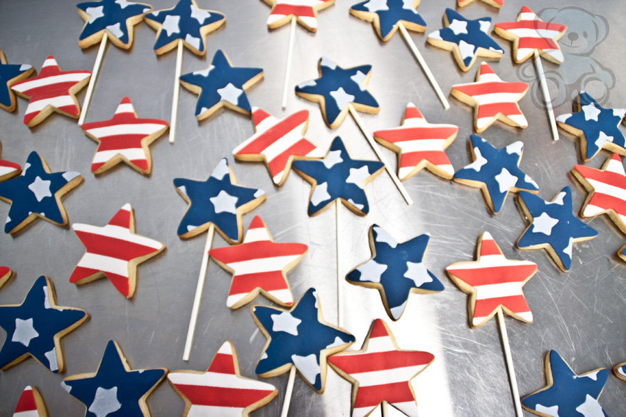 USA Cookies from Dream Day Cakes and Bearkery