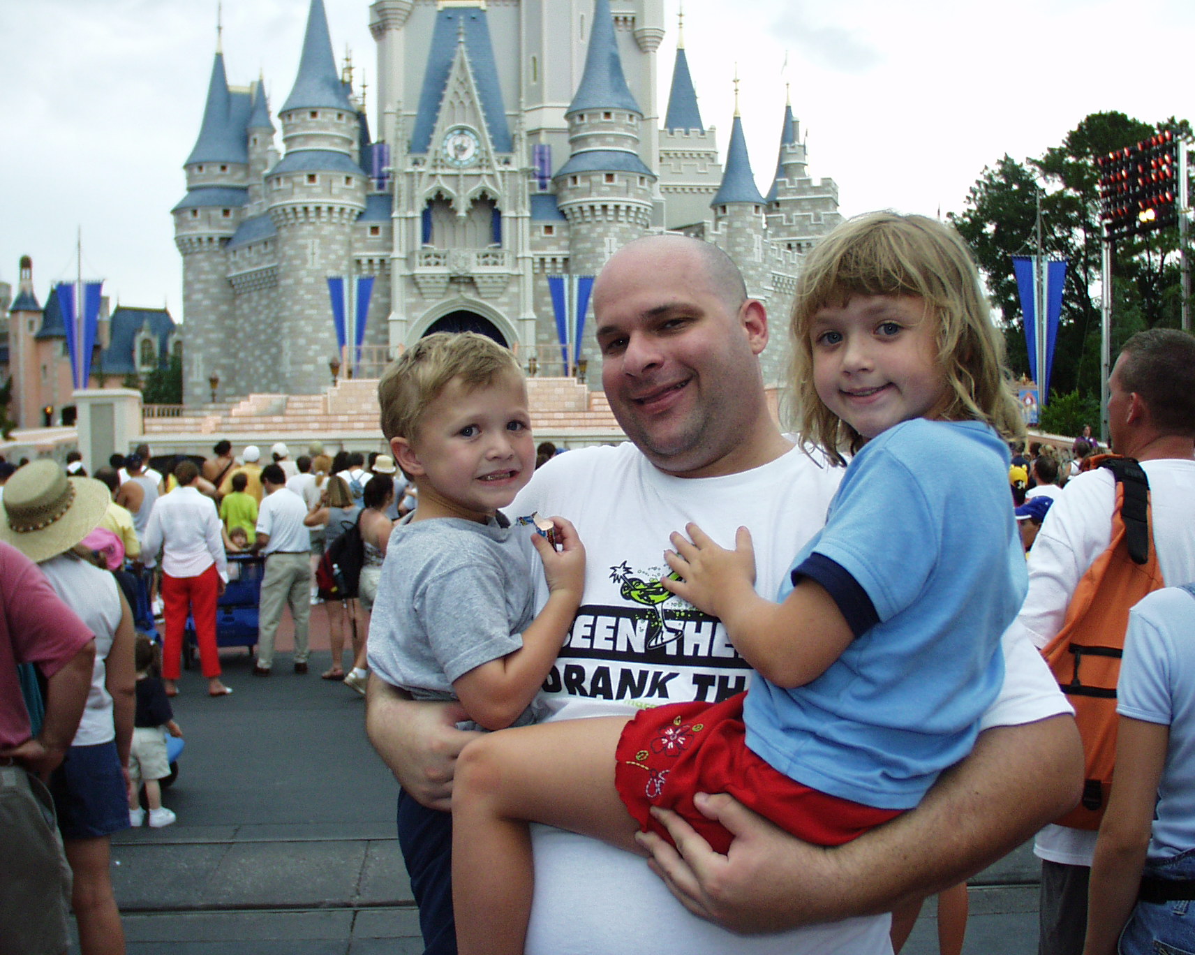 Emily, Eric, Fred in 2002