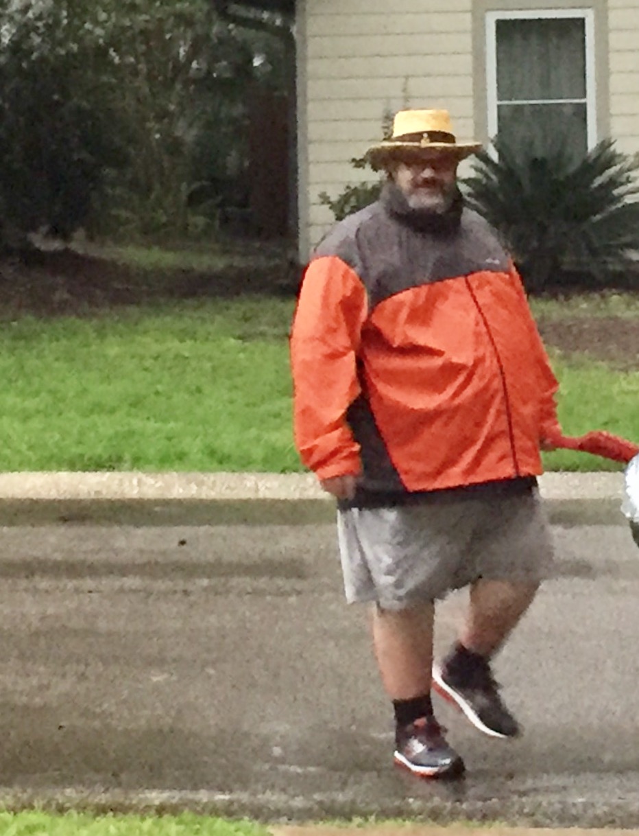 Big Boy needs a Big Raincoat